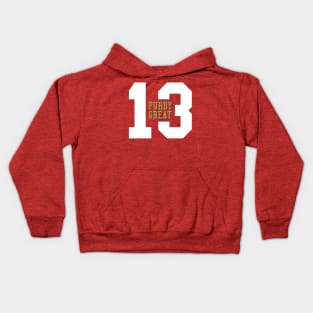 Purdy Great 13 San Francisco 49ers Kids Hoodie